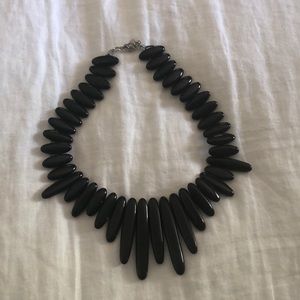 COPY - Trina Turk Black Choker Statement Necklace